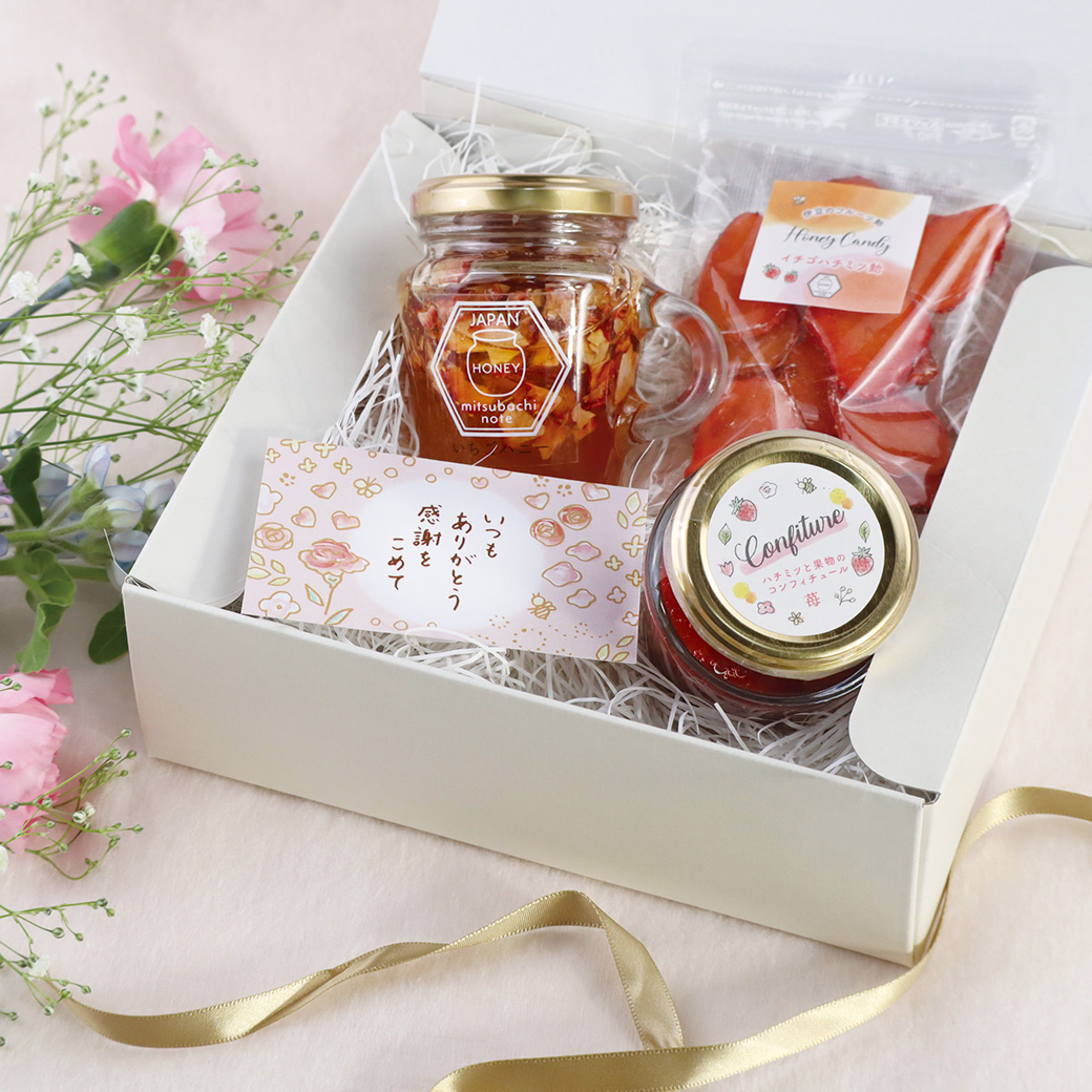 苺づくしのハニーセット