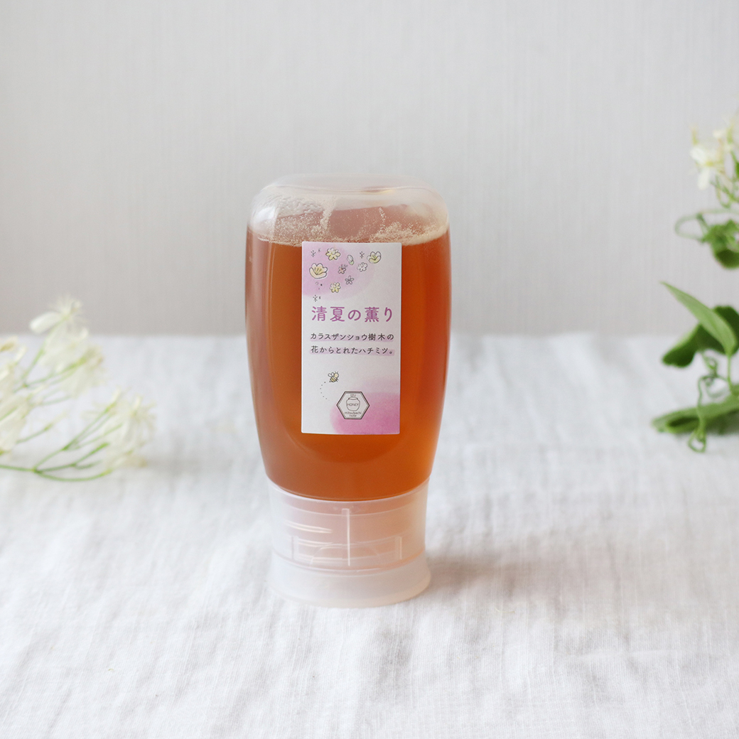 501]はちみつ2本セット（花々の雫・清夏の薫りチューブタイプ各300g