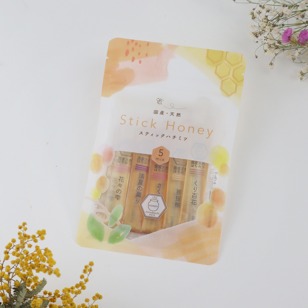 送料無料】スティックハチミツ 30本入 単品(全6種類) みつばちのーと
