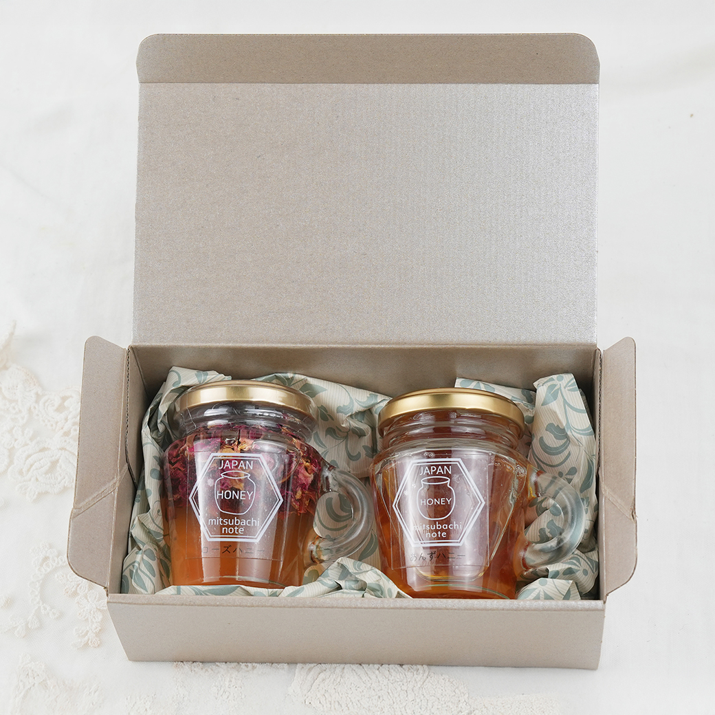 母の日2本ボックス お届けイメージ